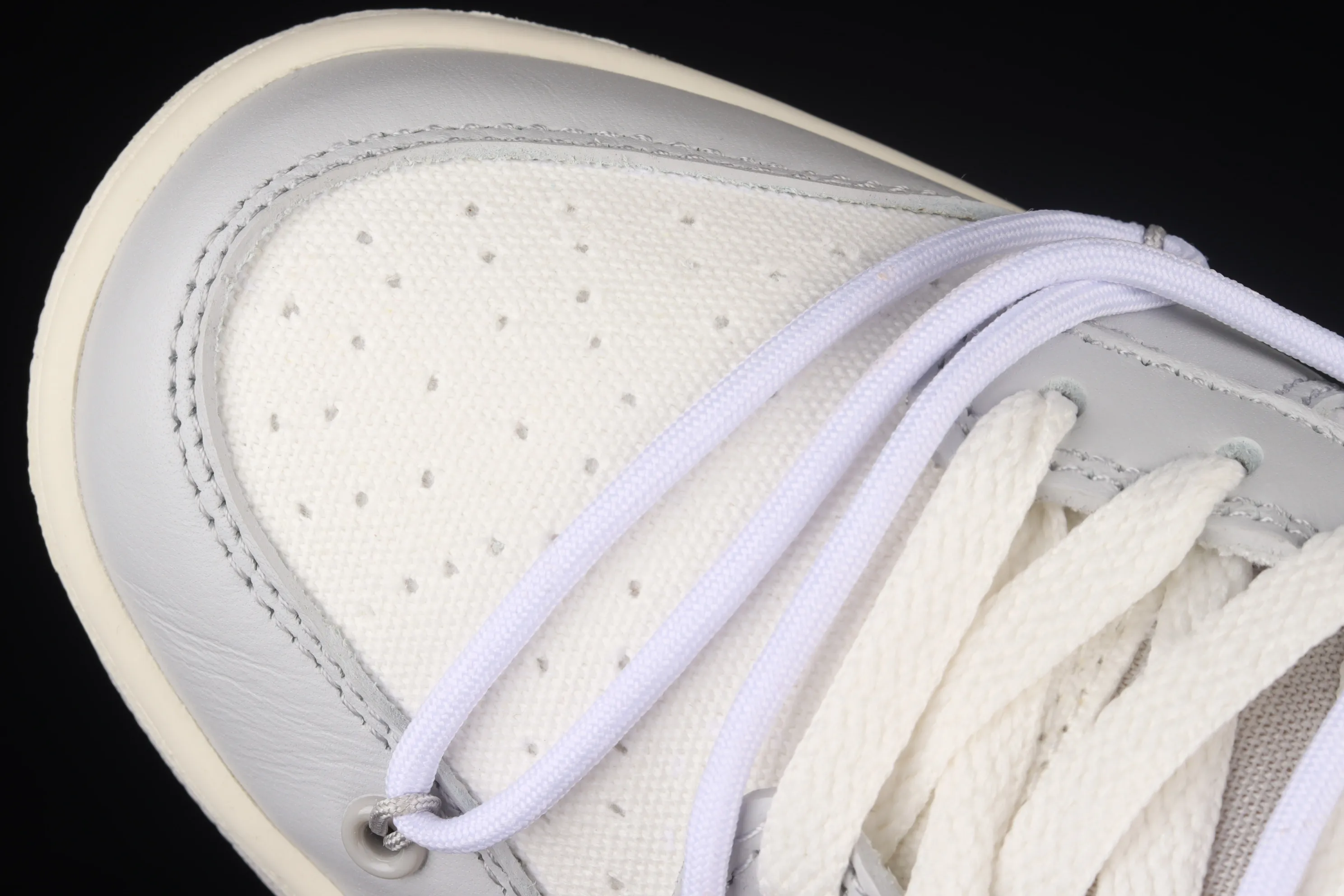 All Categories Nk SB Dunk Series Nk SB Dunk Low Low-top sneakers Pure original version OF x Nk Dunk Low OW Gray SB smashed backboard fashion casual sneakers DM1602-123